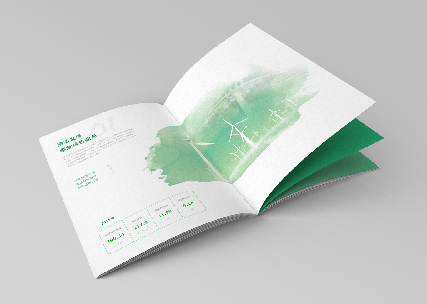 中国清洁能源画册设计图3