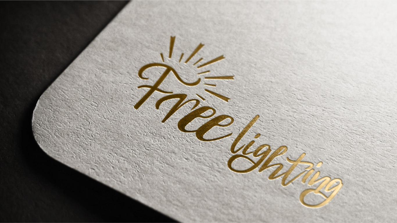 Free Lighting 品牌logo设计第二稿图4