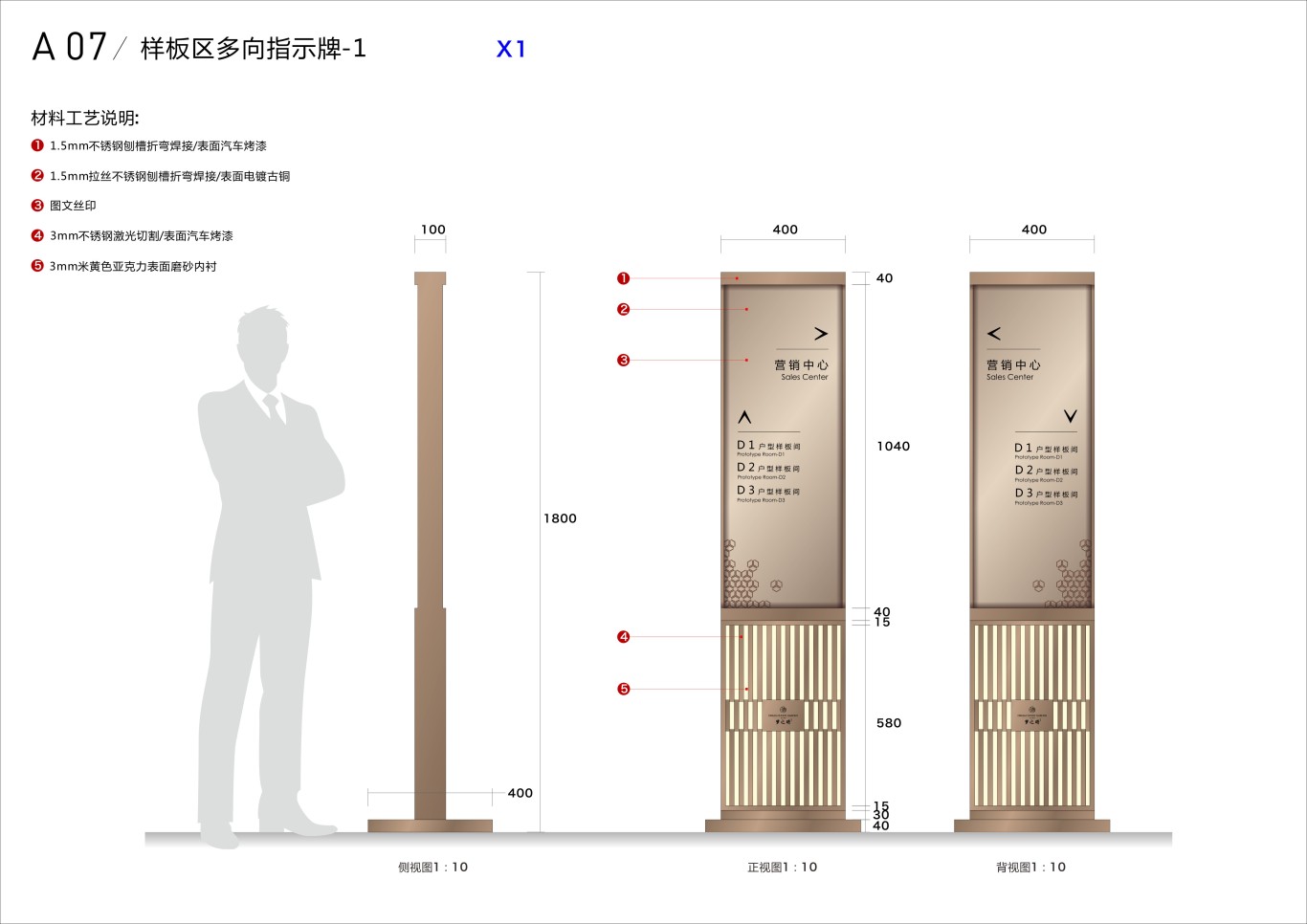 上海嘉宝梦之晴华庭房地产标识系统设计图5