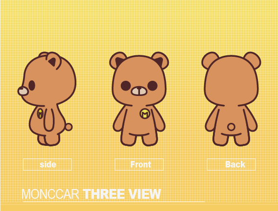 monccar熊吉祥物图2