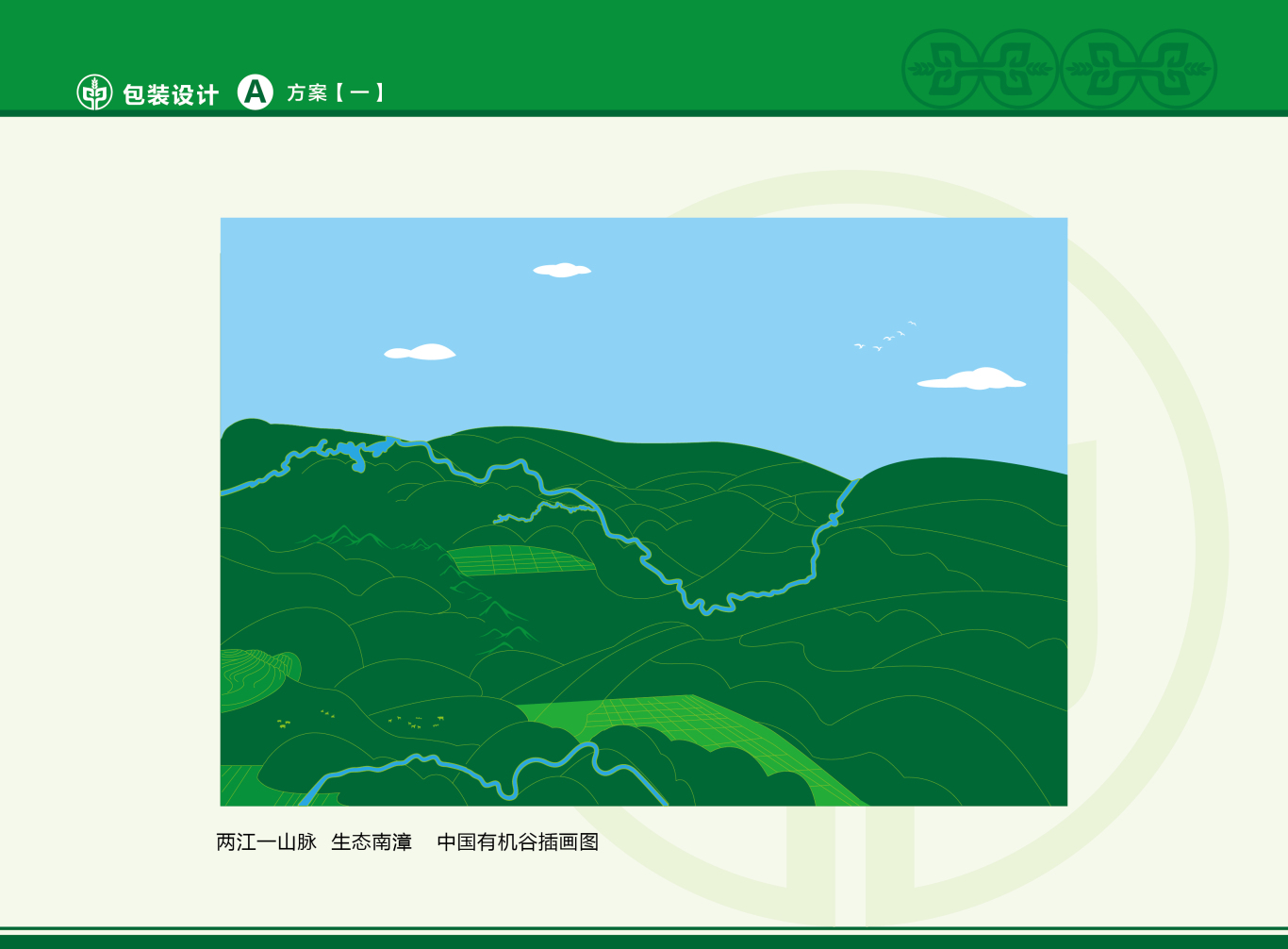 中国有机谷 农业产品包装设计图2