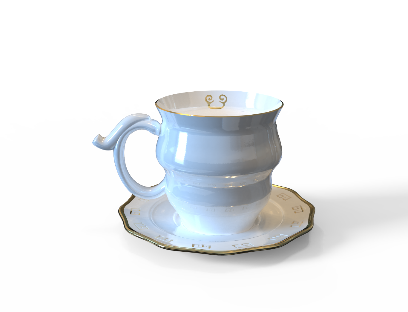 西式茶具设计图6