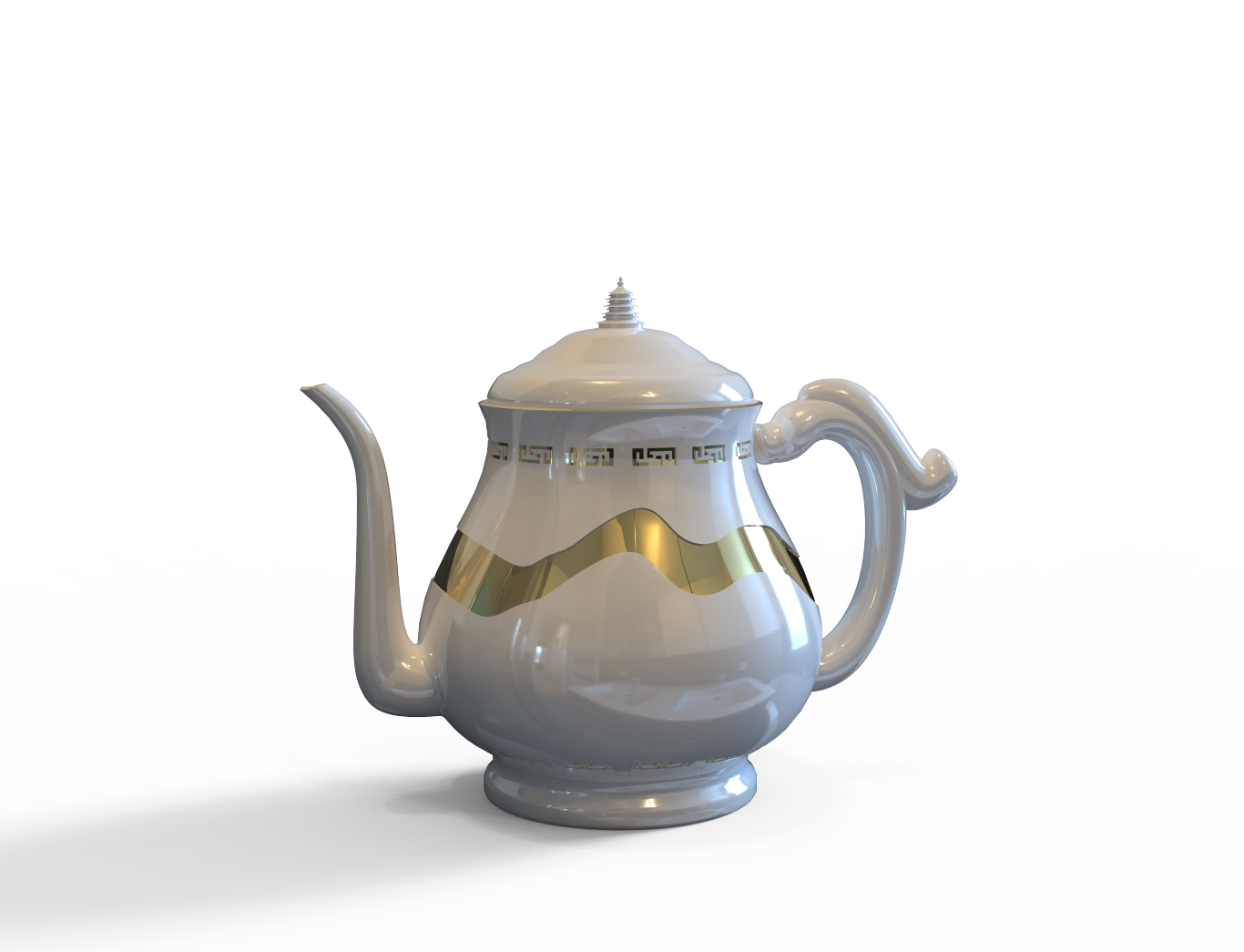 西式茶具设计图1