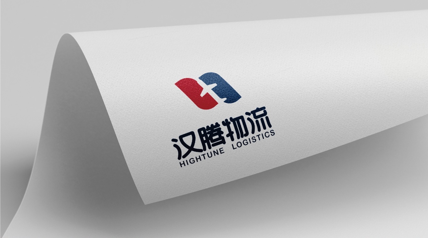 漢騰物流公司logo設計圖1