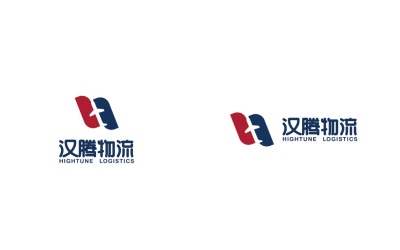 汉腾物流公司logo设计