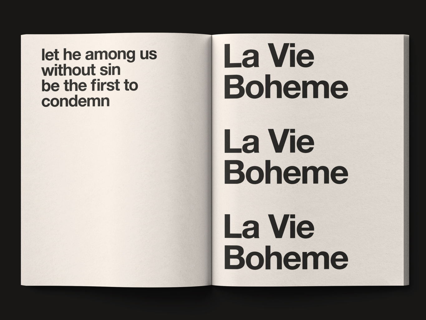 La Vie Boheme 書籍設計圖17