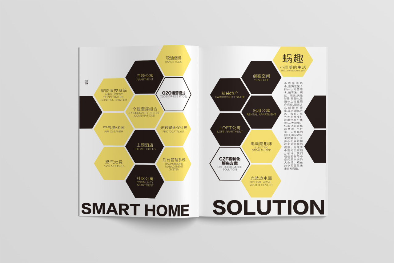 智能公寓集成解决方案画册设计图10