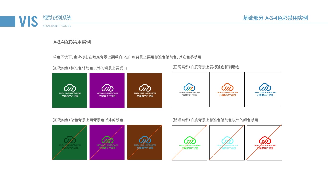 云端数字产业VI视觉识别系统设计图14