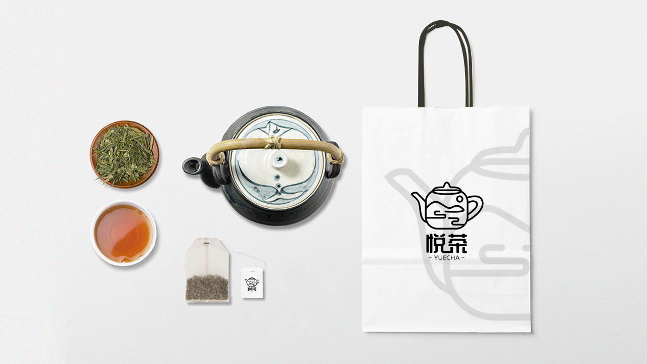 悦茶茶艺品牌logo设计图6
