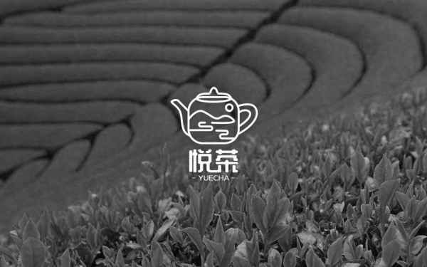 悅茶茶藝品牌logo設計