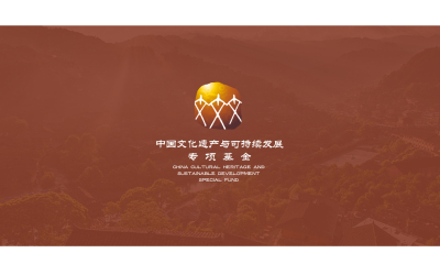 中国文化遗产与可持续发展专项基金标志V...
