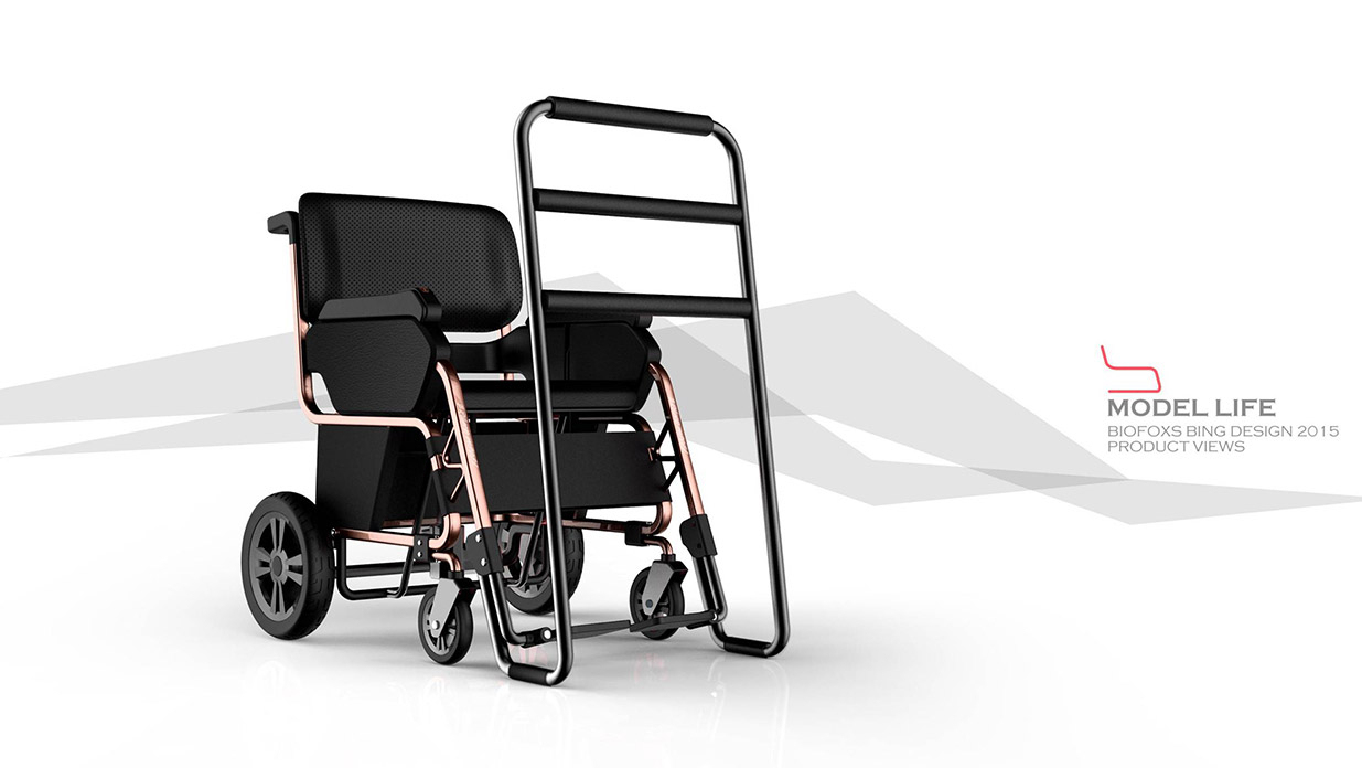 康复轮椅设计图0