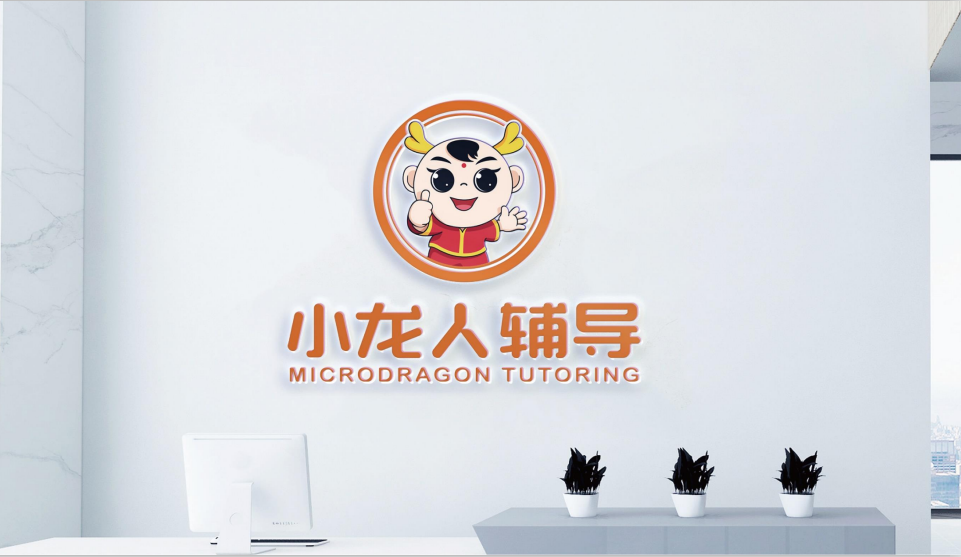 小龙人辅导品牌LOGO设计中标图1