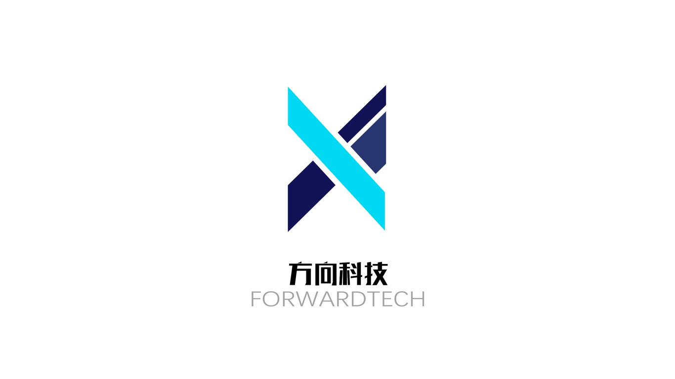 方向科技公司logo设计