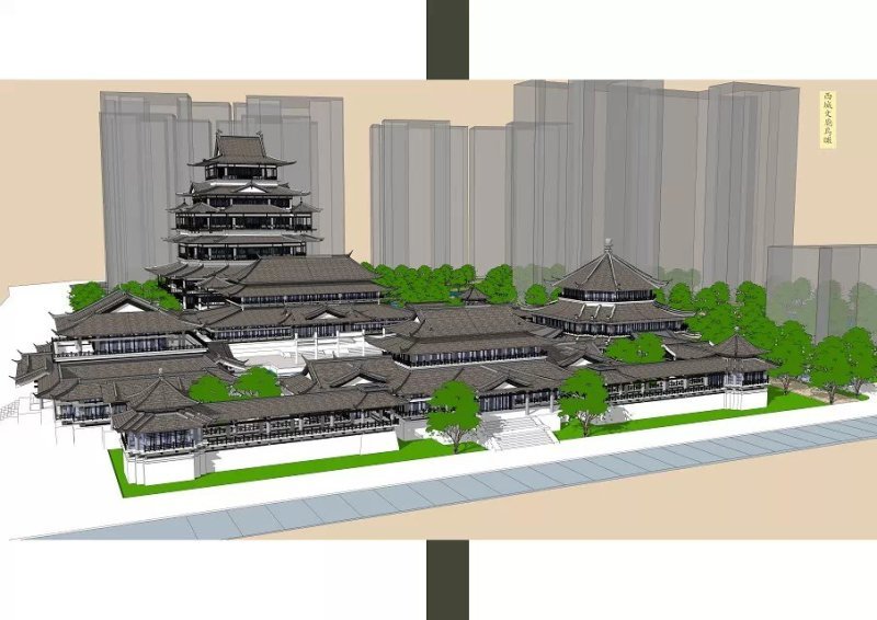 西城文庙建筑群概念设计图9