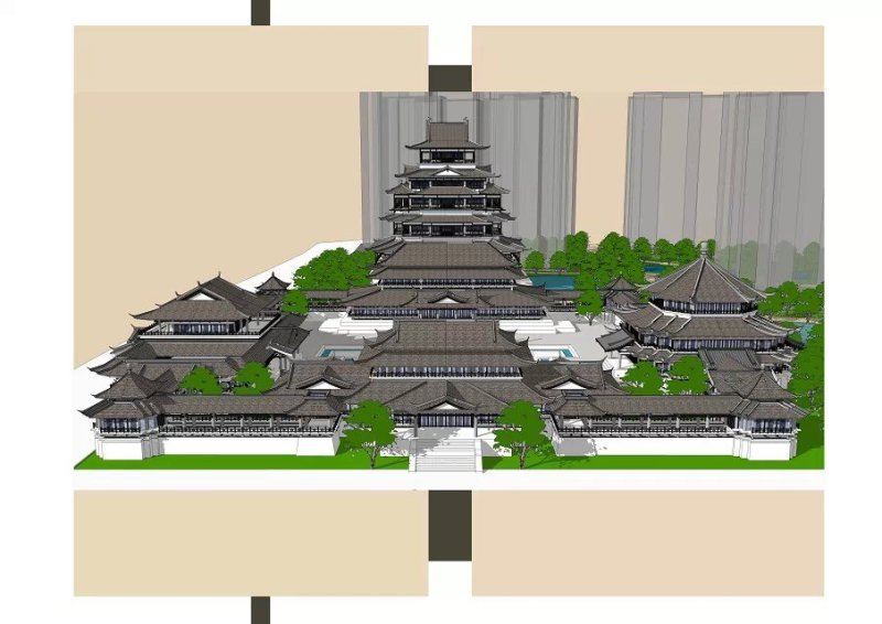 西城文庙建筑群概念设计图5