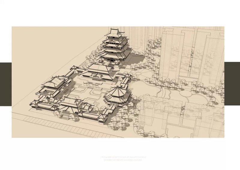 西城文庙建筑群概念设计图16
