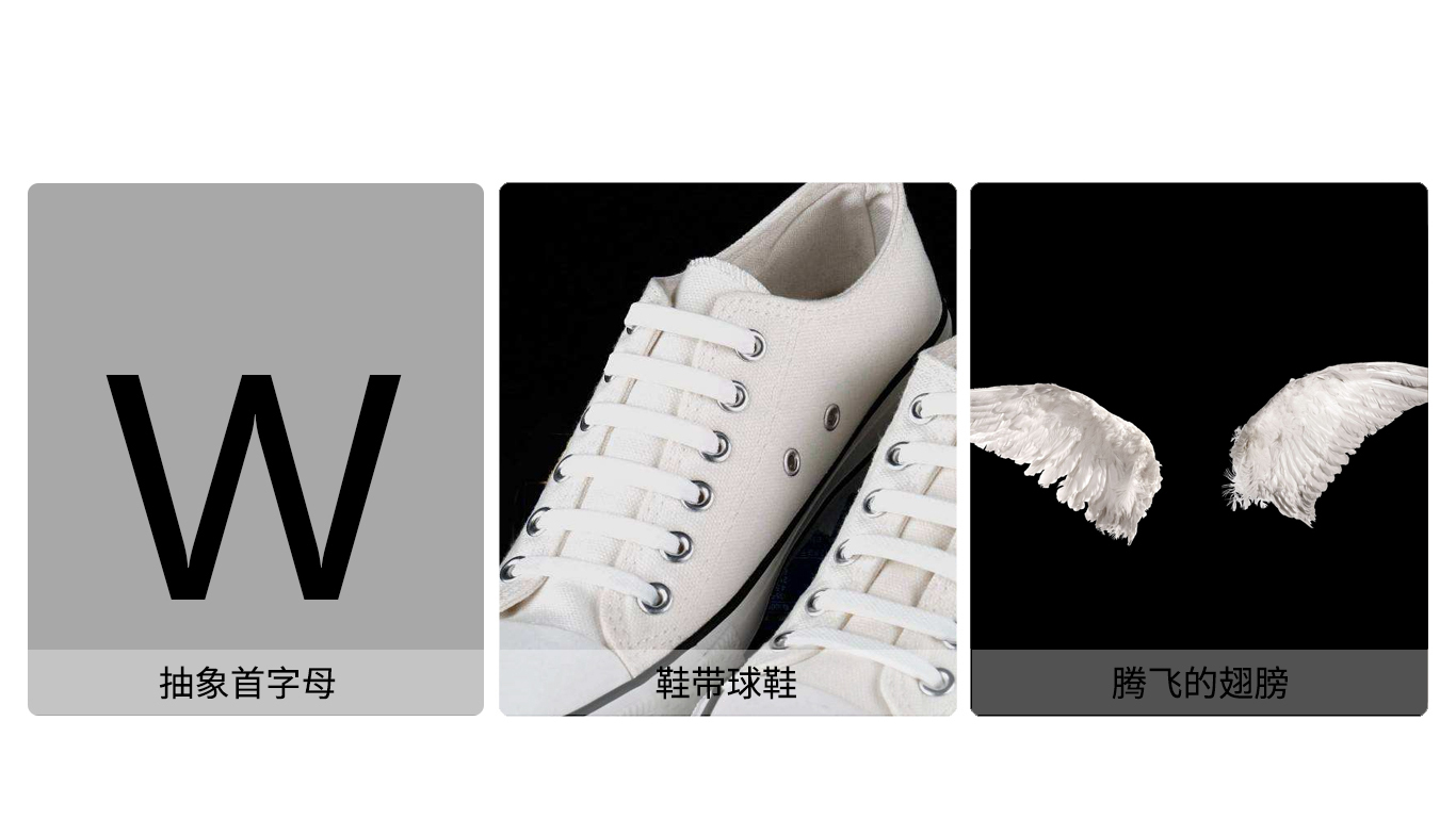 维为鞋类品牌logo设计项目图1