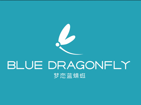 蓝蜻蜓logo设计