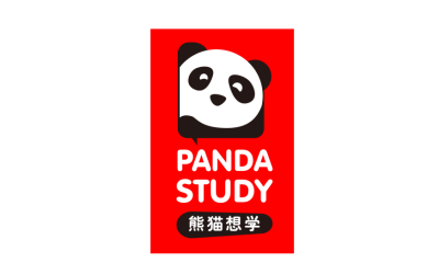 教育行業——熊貓想學logo設計