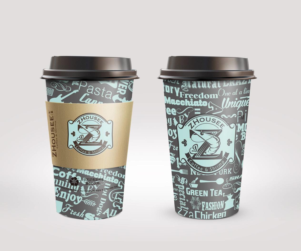 芝家咖啡 标志及品牌识别VIS设计图9
