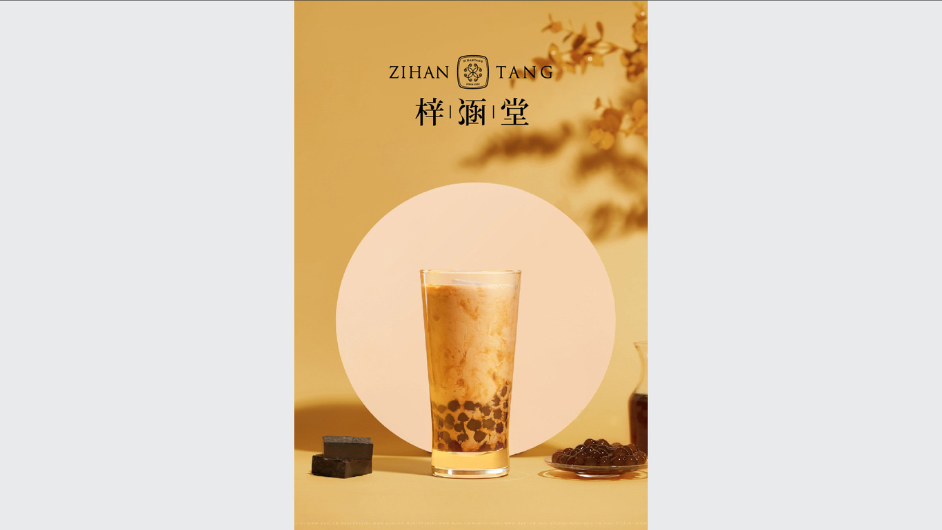 食品糕点类梓涵堂logo设计图6