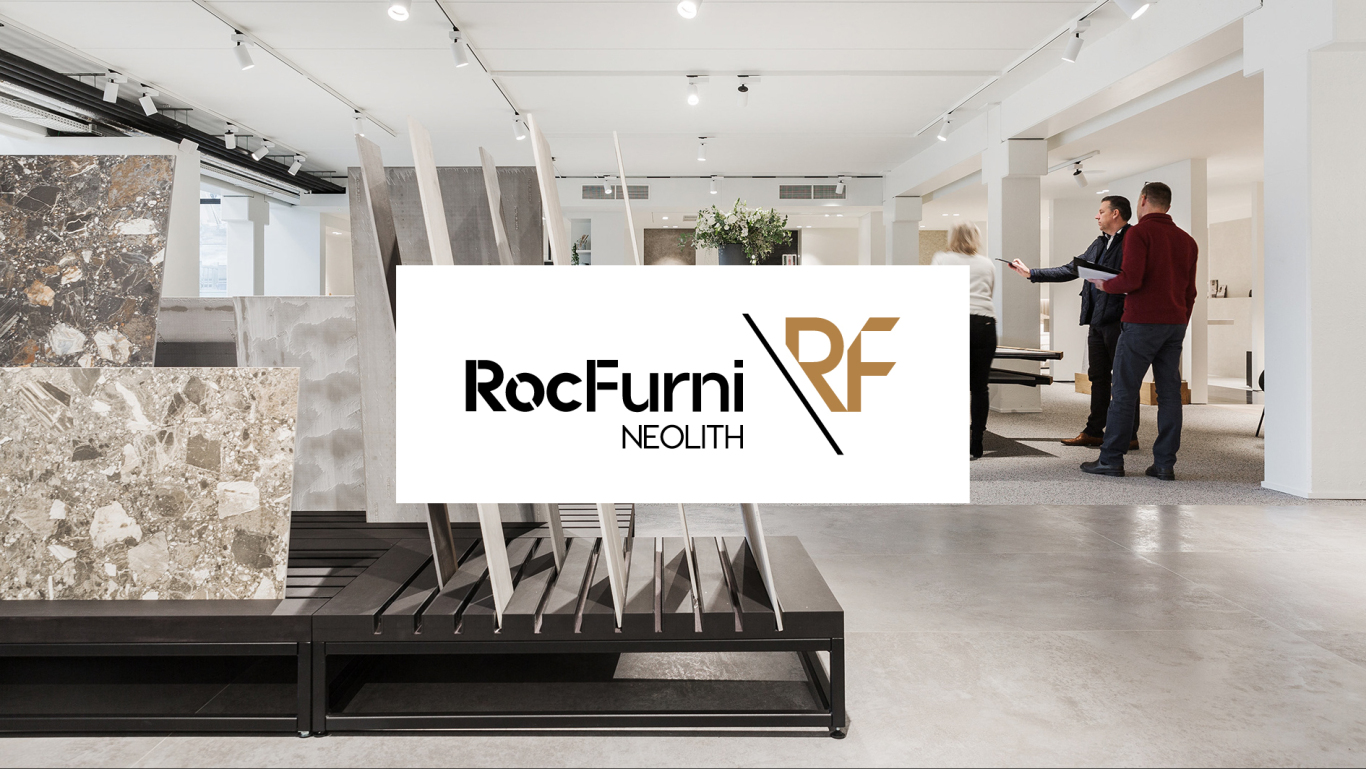 岩板家居RocFurni logo设计方案2图3