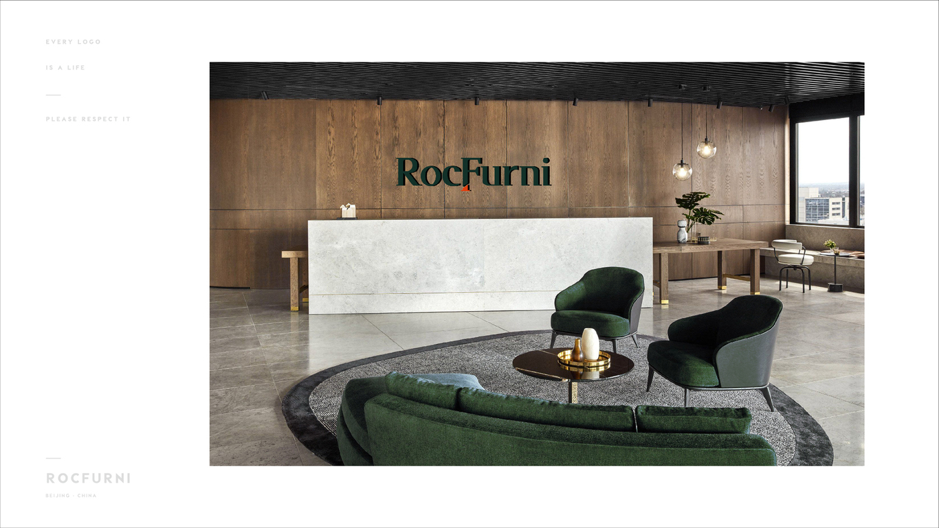 岩板家居RocFurni logo设计方案3图10