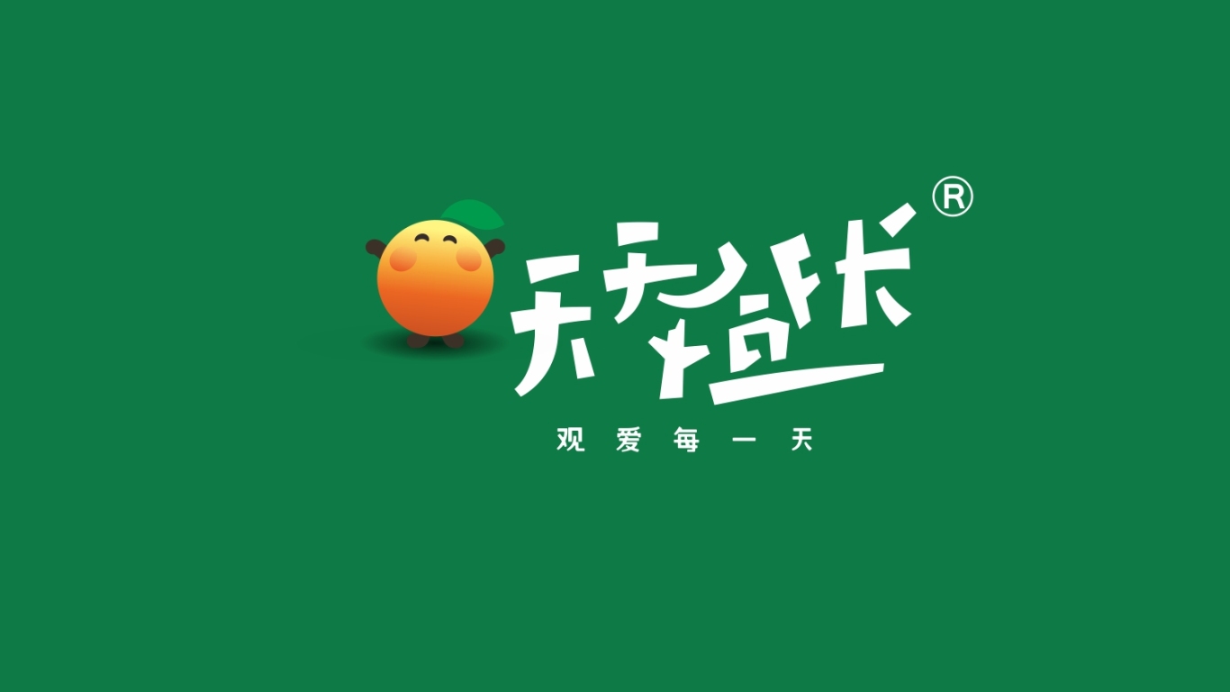 天天橙長 農產品品牌形象設計圖2