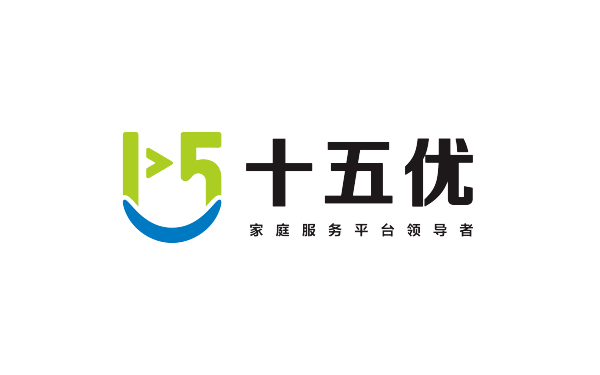 十五优家庭服务平台logo设计
