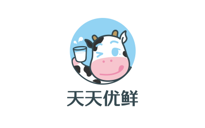 鮮奶吧logo設計