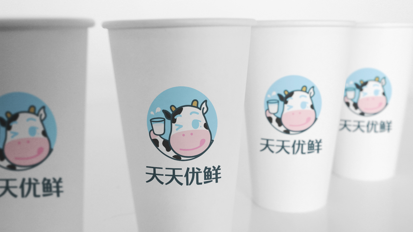鮮奶吧logo設計圖3