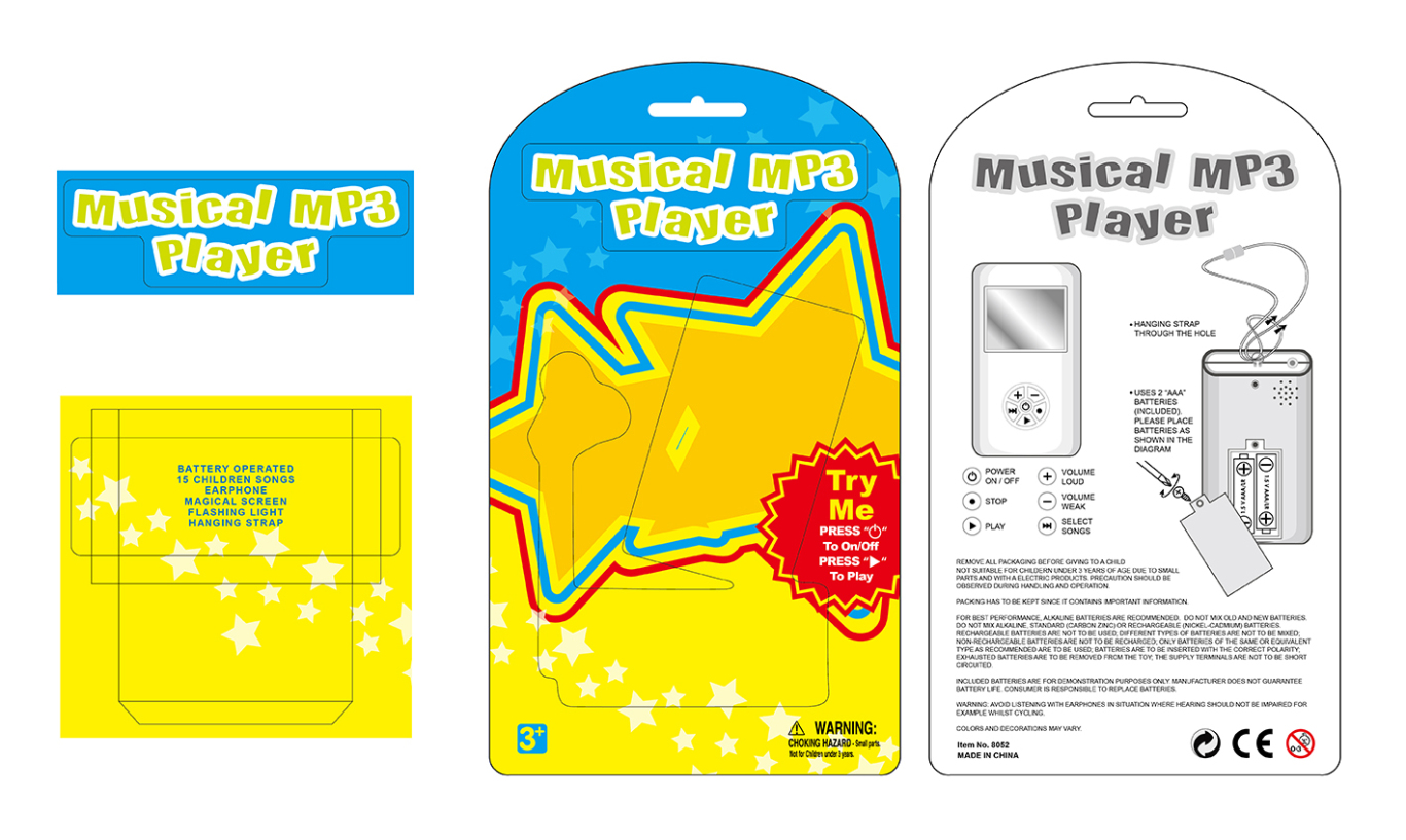 MP3玩具包装图0