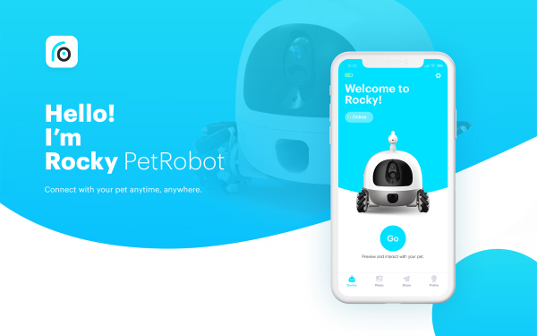 Rocky宠物机器人App设计