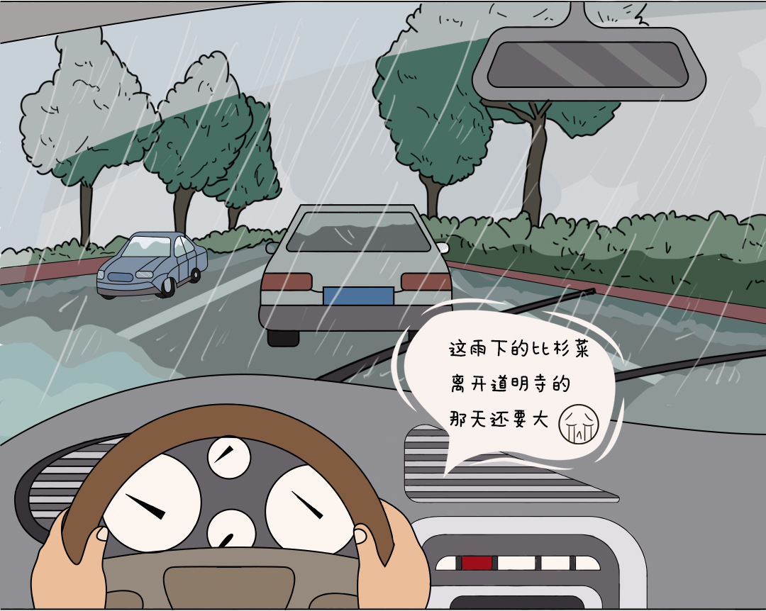 “开车玄学”漫画图2