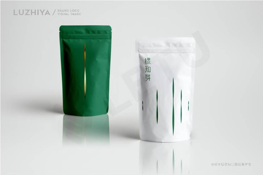 绿知芽白茶品牌设计图12