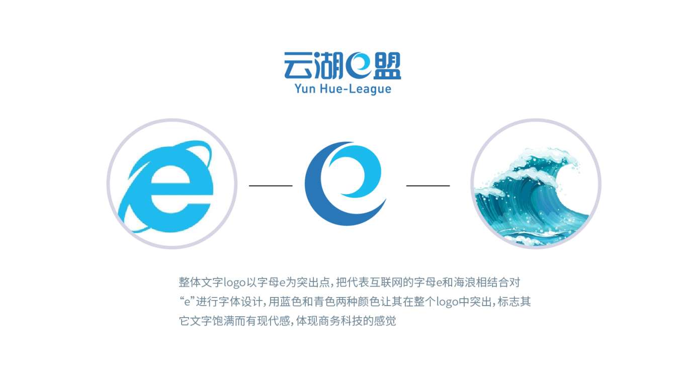云湖e盟互联网企业logo设计图3