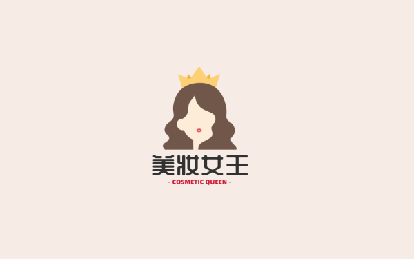 互聯網美妝平臺品牌logo設計