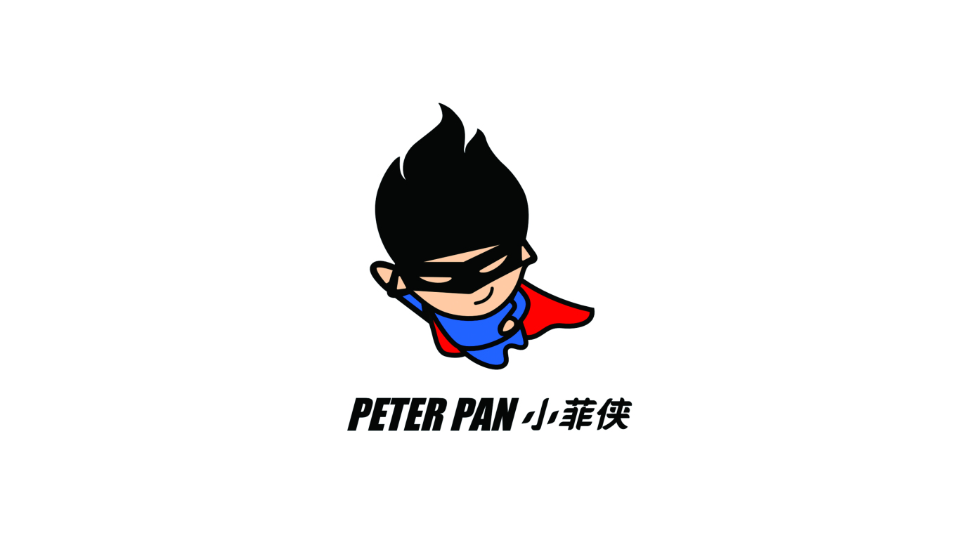 PETER PAN小菲侠logo设计图1