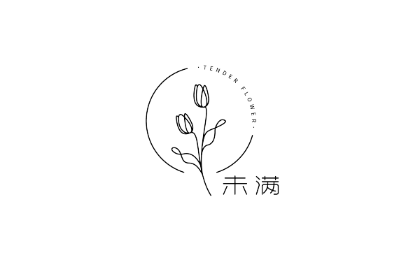 未满花店logo