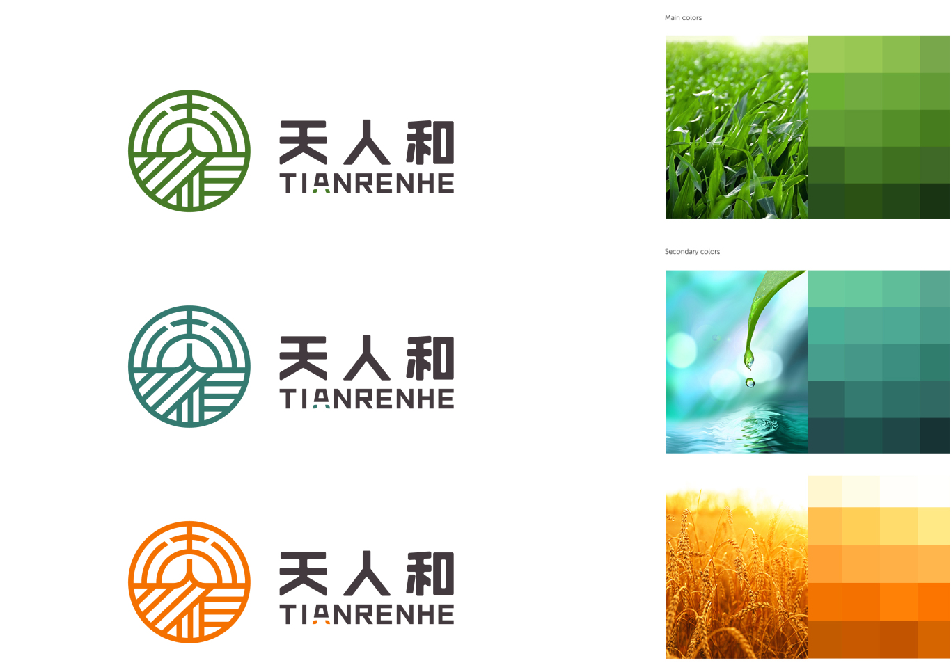 “天人和”農業品牌logo圖4