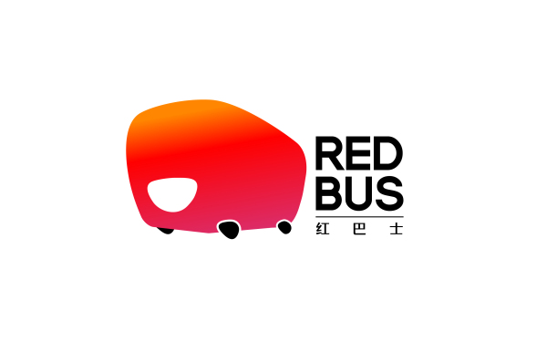 红巴士箱包品牌logo设计