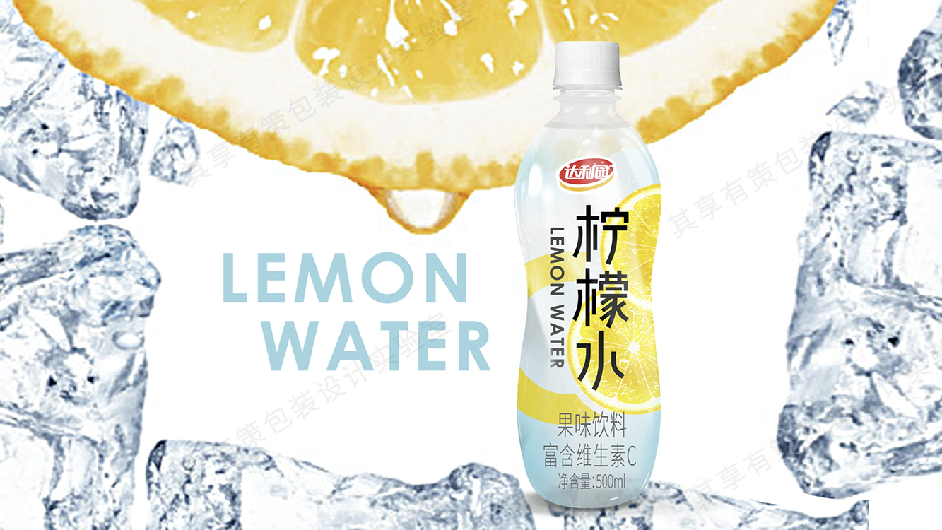 达利园-柠檬水产品包装设计图0