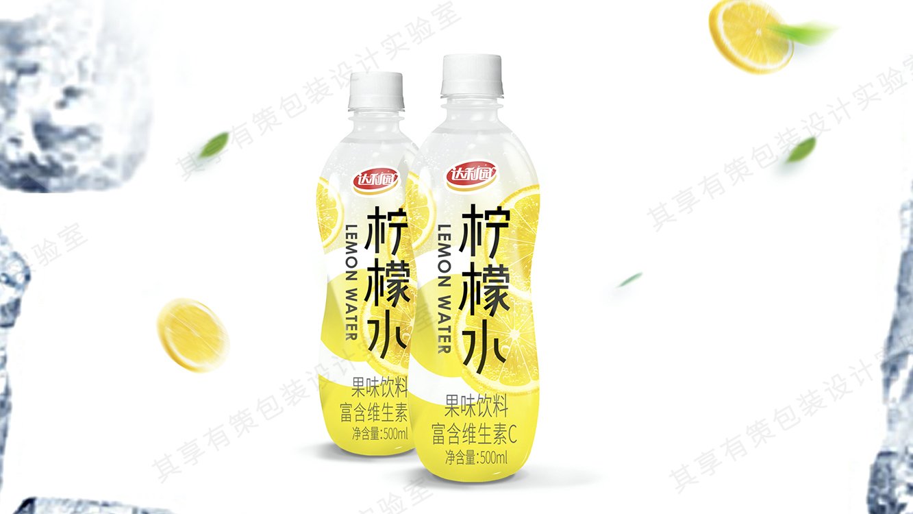 达利园-柠檬水产品包装设计图2