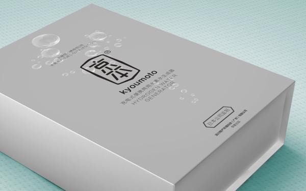 京本品牌便携式水素水生成器商标设计