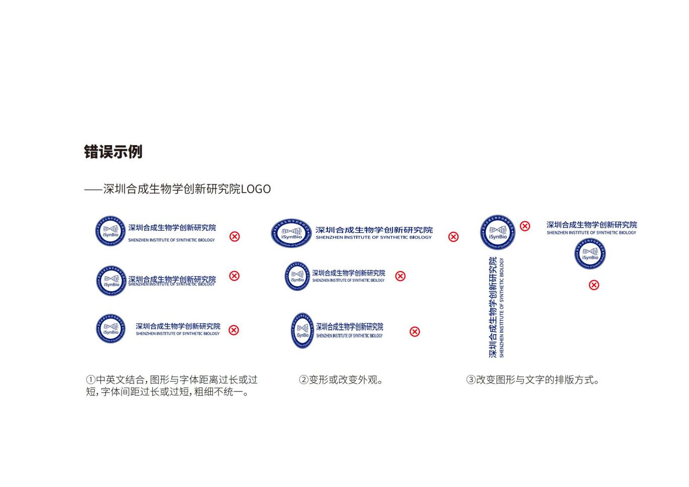 深圳合成生物学创新研究院品牌设计规范图18