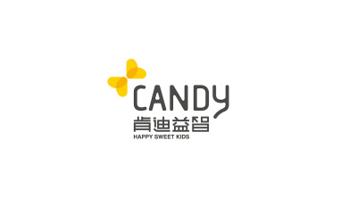 CANDY肯迪益智兒童教育品牌標志設計