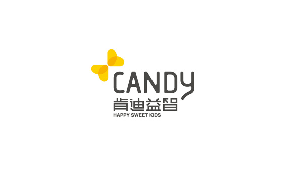 CANDY肯迪益智儿童教育品牌标志设计