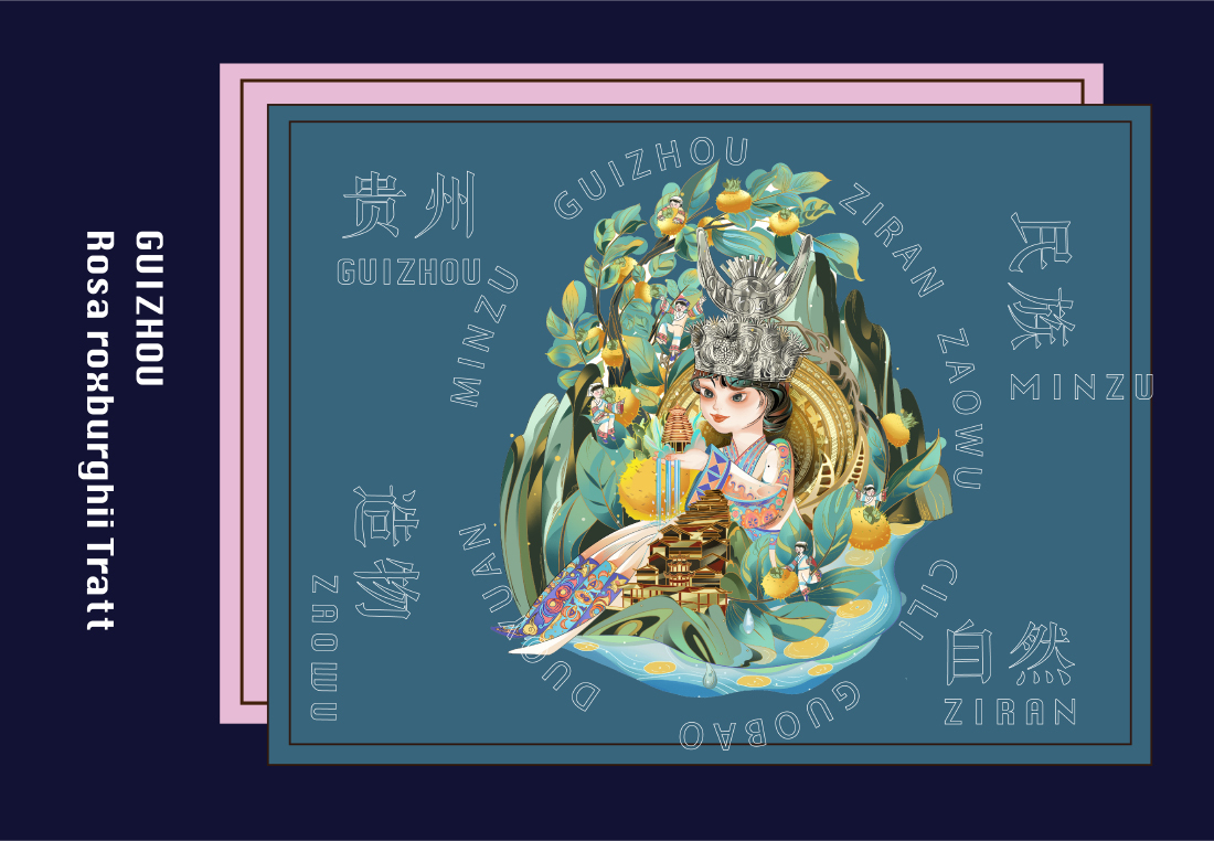 苗姑娘贵州刺梨饮品品牌视觉设计图4