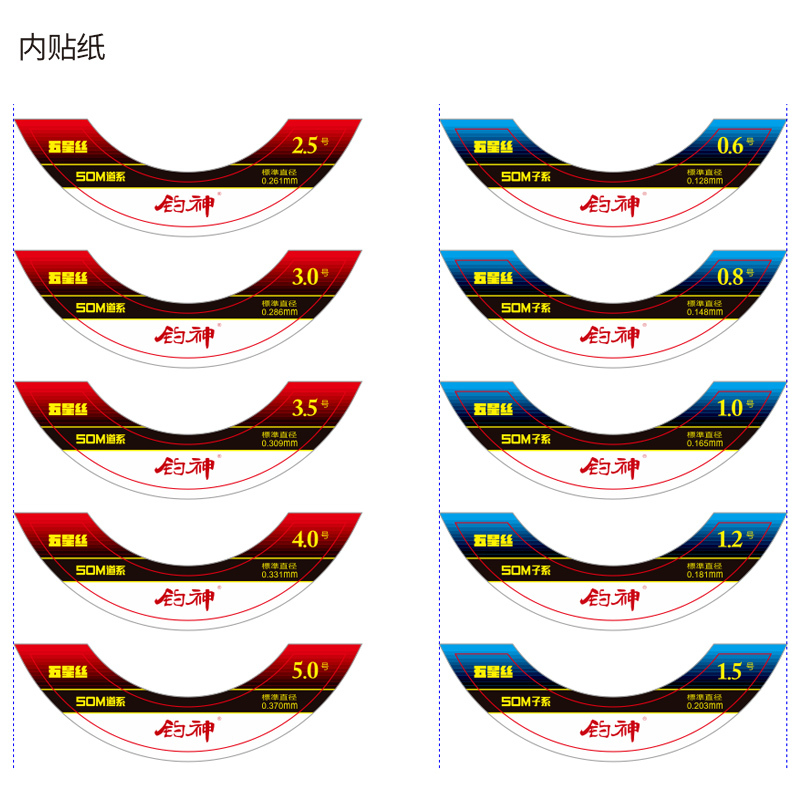 鱼线整体包装设计图1